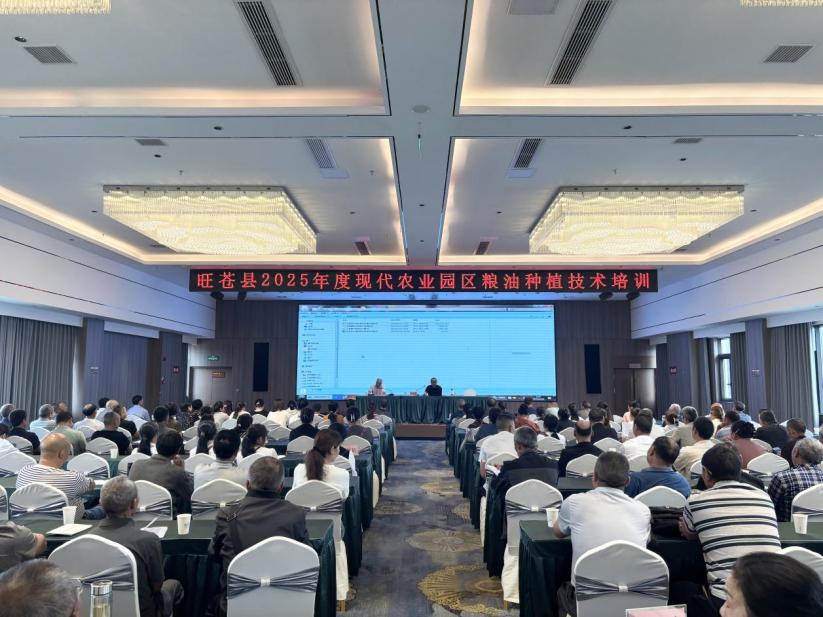 旺苍县农业农村局开展旺苍县2025年度现代农业园区粮油种植技术培训 6月26