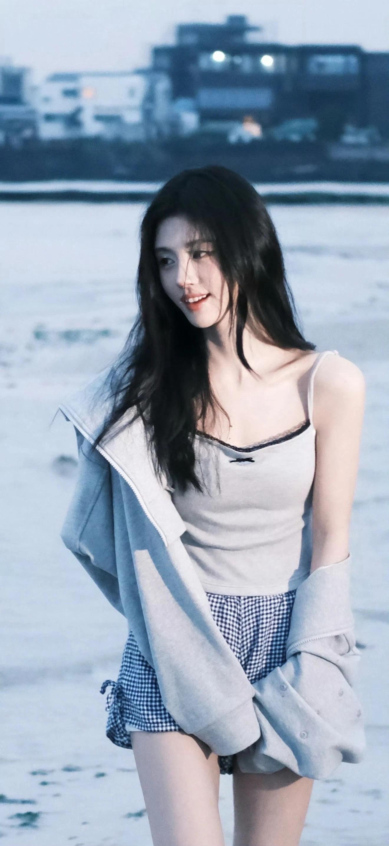 鞠婧祎 初恋白月光既视感，美呆了！初恋