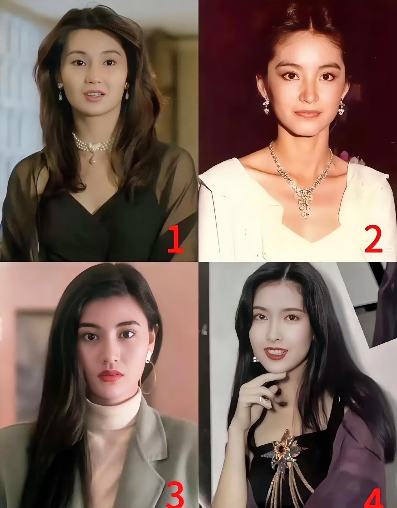 从颜值上来说，你给她们四人的排名顺序是？​​​
