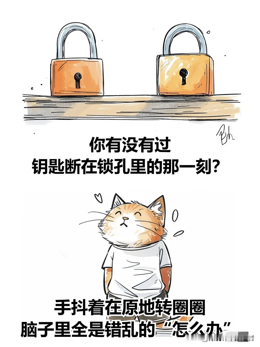 治愈漫画I不要提前焦虑，生活不过是见招拆招日常治愈系漫画