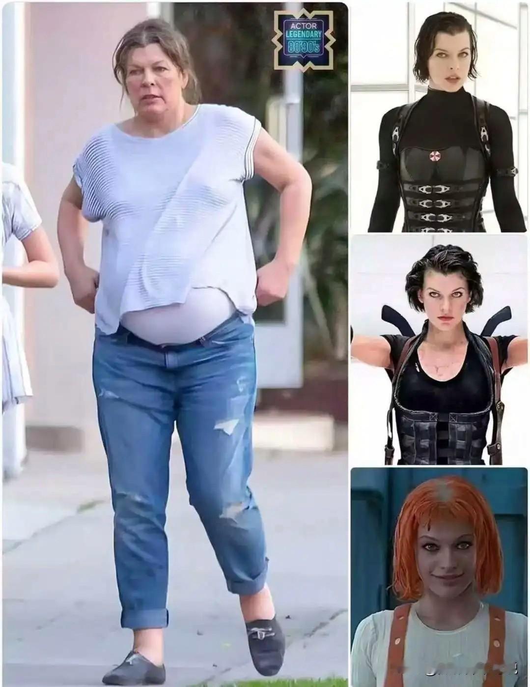 外国美女这保质期是不是也太短了，当年的《生化危机》系列电影的女神啊，这才多少年就