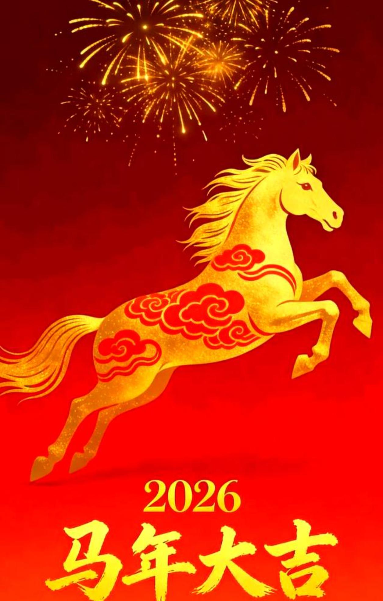 【上联】年年顺顺利利【下联】事事顺顺遂遂新春小贴士：丙午马年，万象更