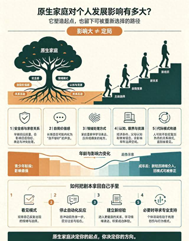 原生家庭对个人发展影响有多大?