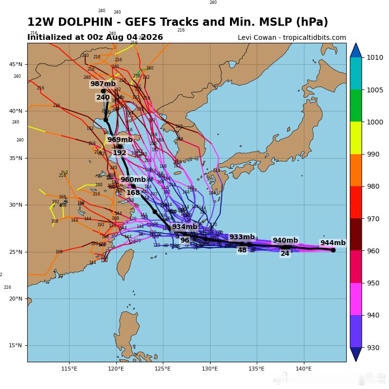 台风白海豚今天白海豚再次加强为超强台风级，云图又看到了圆润的眼区。未来穿过琉球