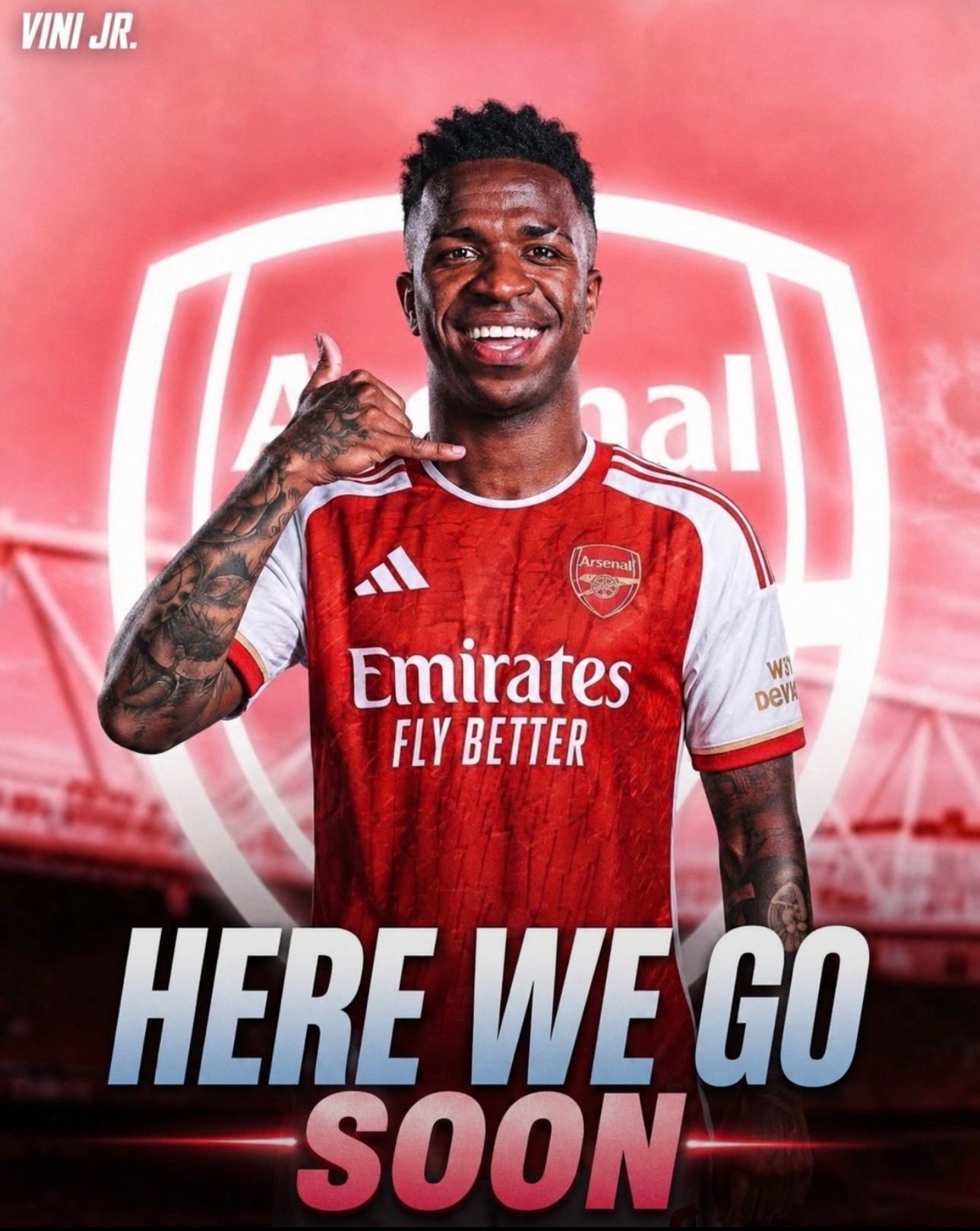 独家更新：维尼Jr转会🚨⚽阿森纳🔴⚪-已与维尼的阵营交谈，财务问题已