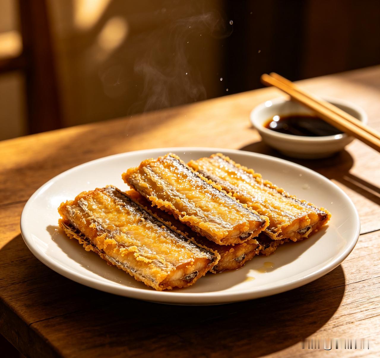 1. 带鱼处理干净切段，加少许盐、料酒、姜片、白胡椒粉抓匀，腌制15分钟去腥入味