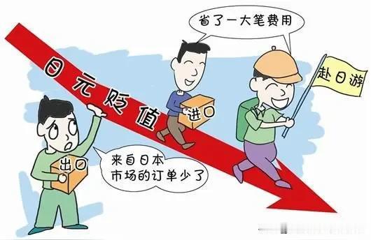 日元疯狂贬值，美国真的要放任不管吗？日本这个国家每次遇到经济问题就通过日元贬值来