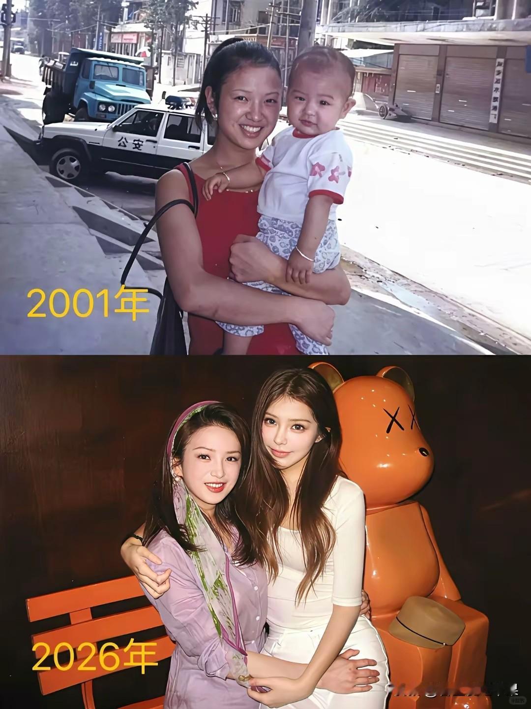 原来美貌，真的可以代代相承！