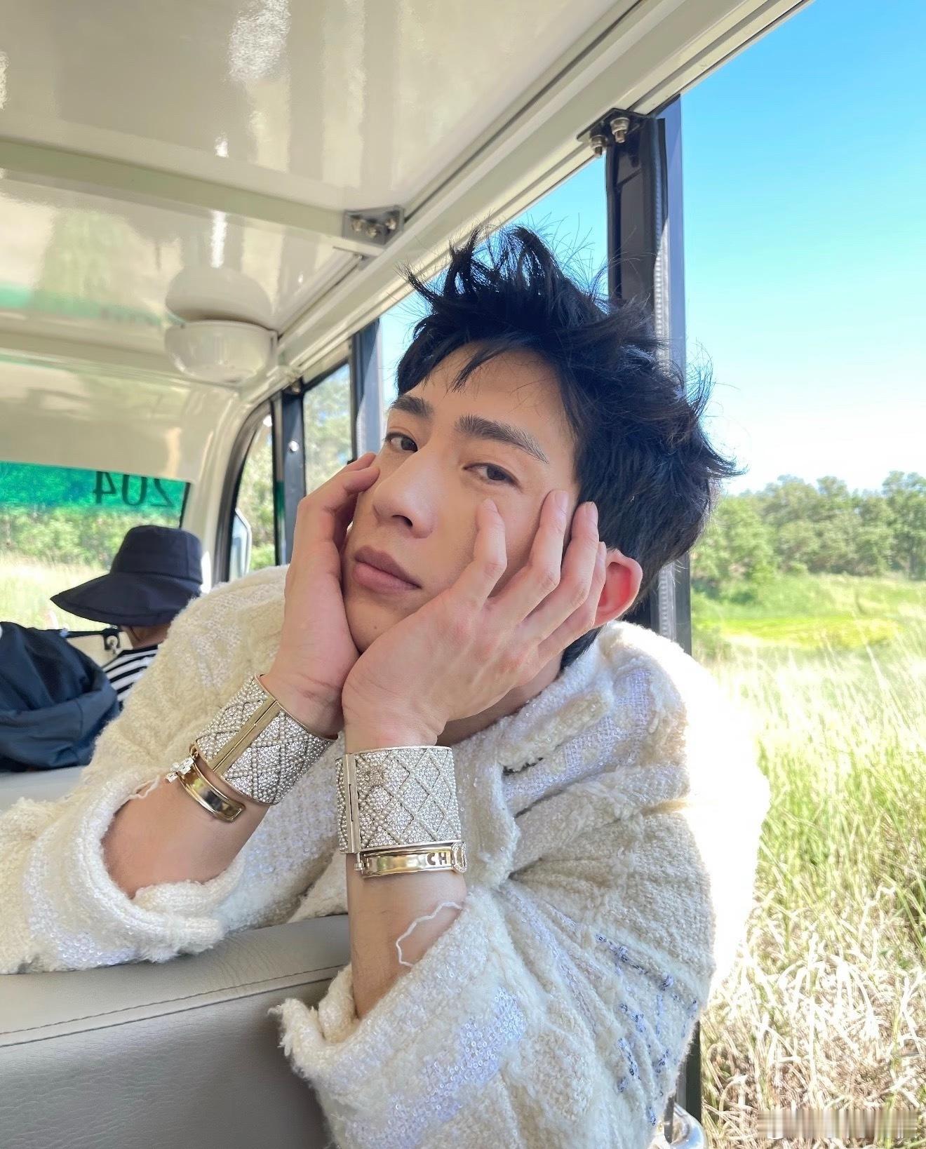 井柏然井柏然新剧的各种采访片段还挺有意思的，网上调侃他“好装”，他直接甩表情包接