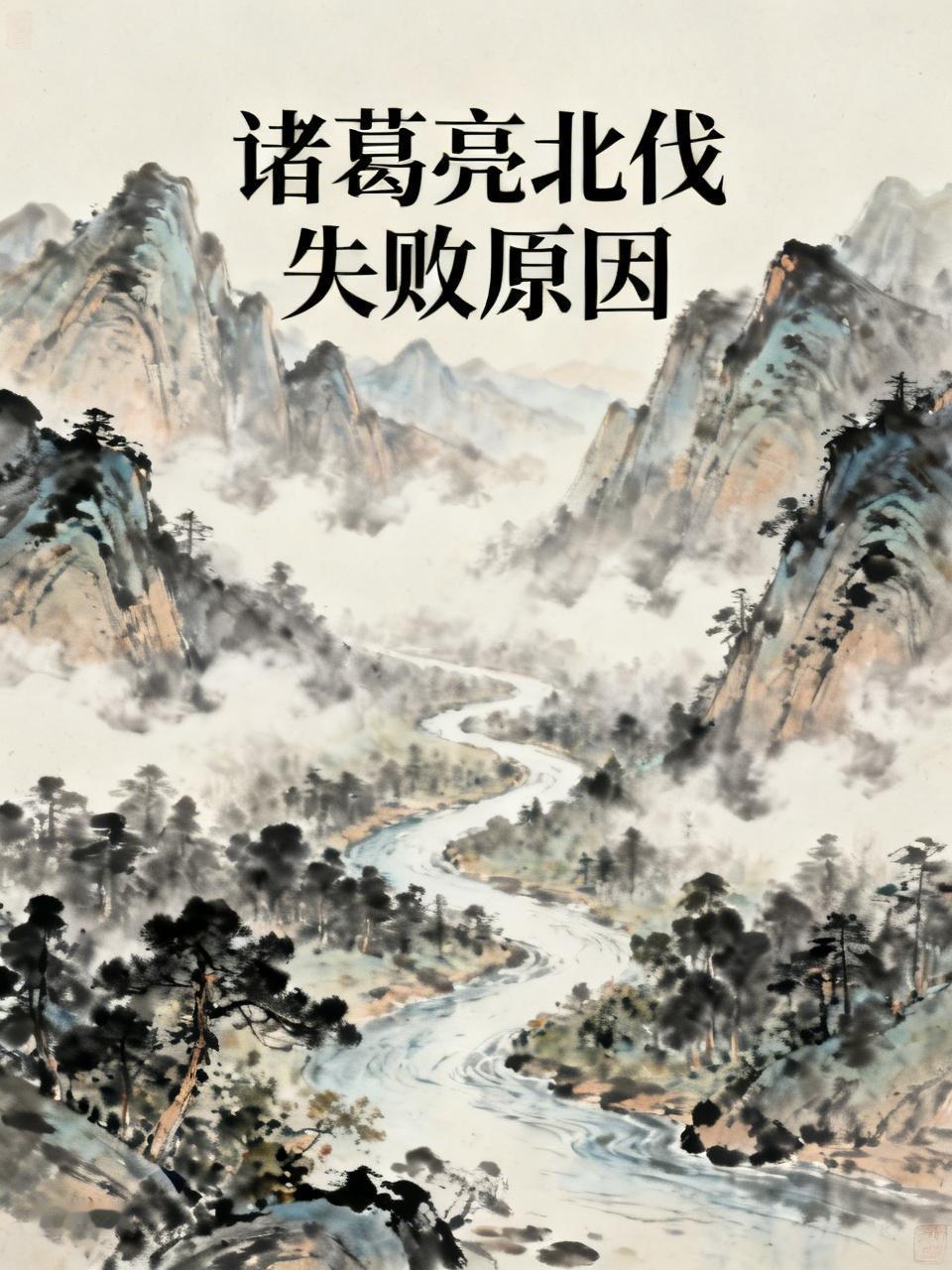 诸葛亮北伐为啥会失败?诸葛亮北伐失败，不能简单归结于某场战斗失利。从根本上看，