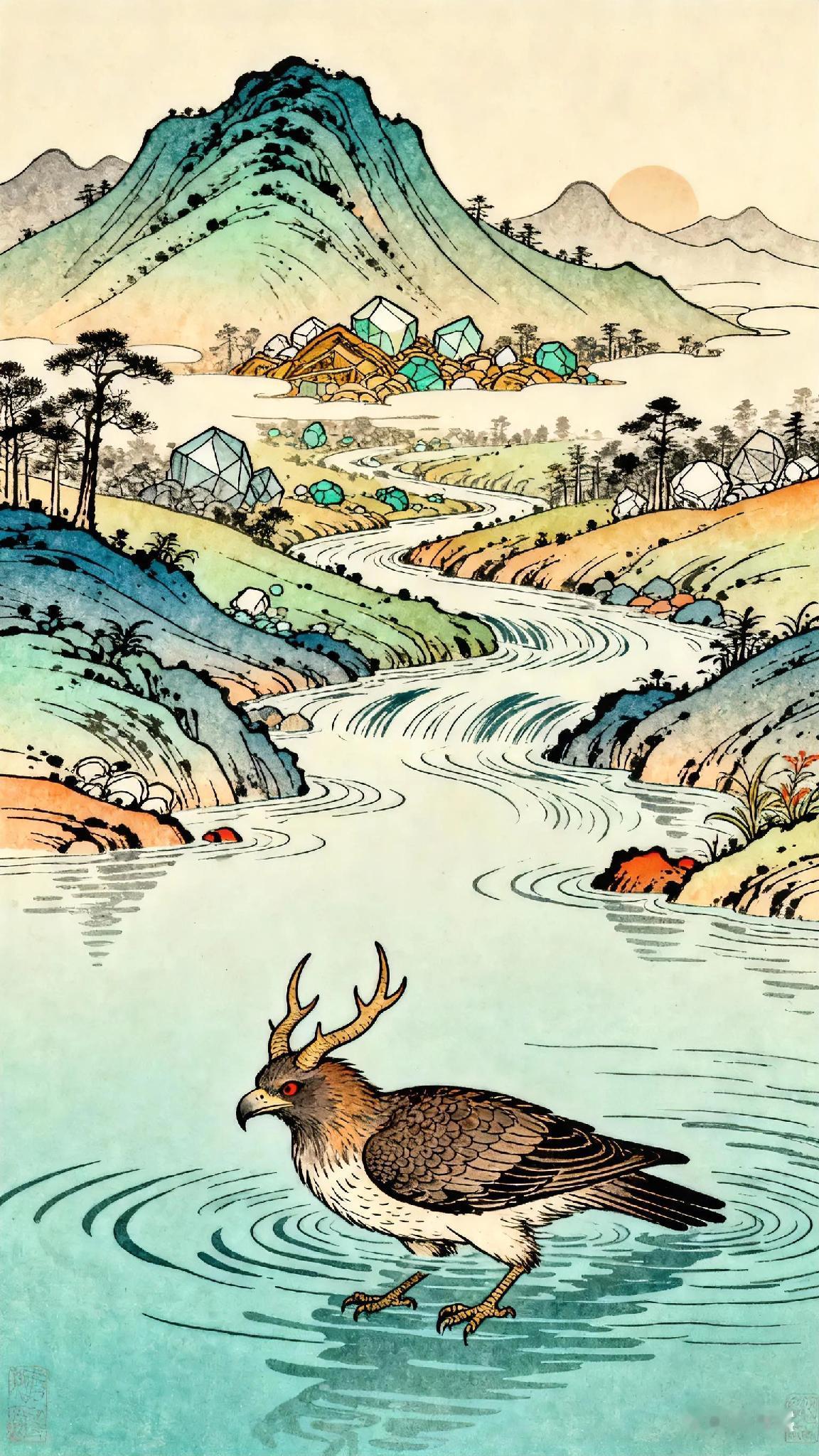 《山海经》是远古地理、传说吗?山海经一南山经：再往东五百里，是鹿吴山，山上