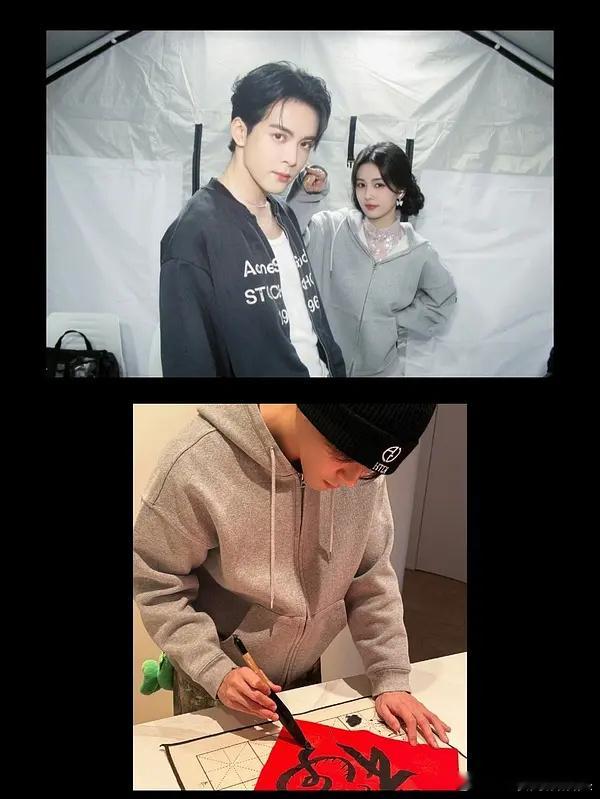 🍍为什么这么喜欢穿男明星的外套啊😂