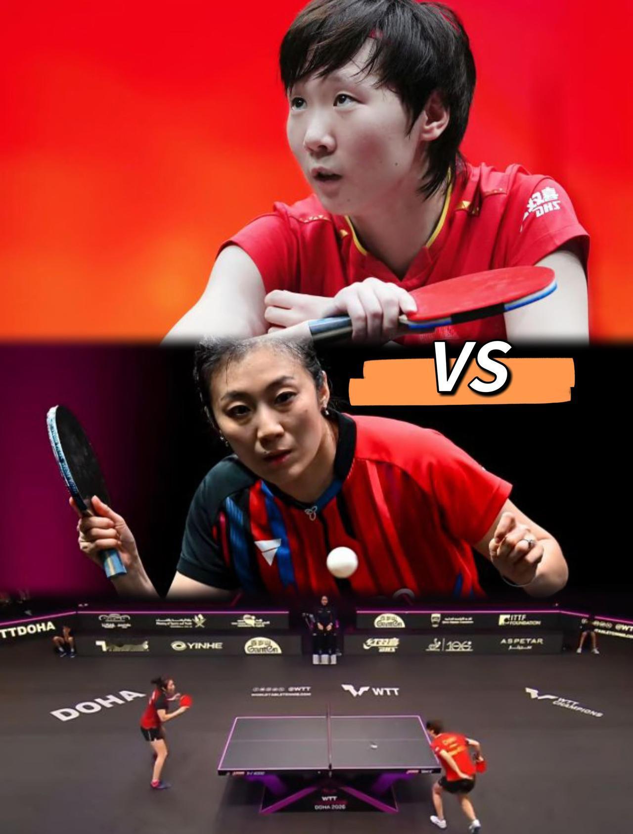 多哈冠军赛王曼昱输了，我不惊讶，第二局9-1开局、11-4那波还挺带感。赛后她说