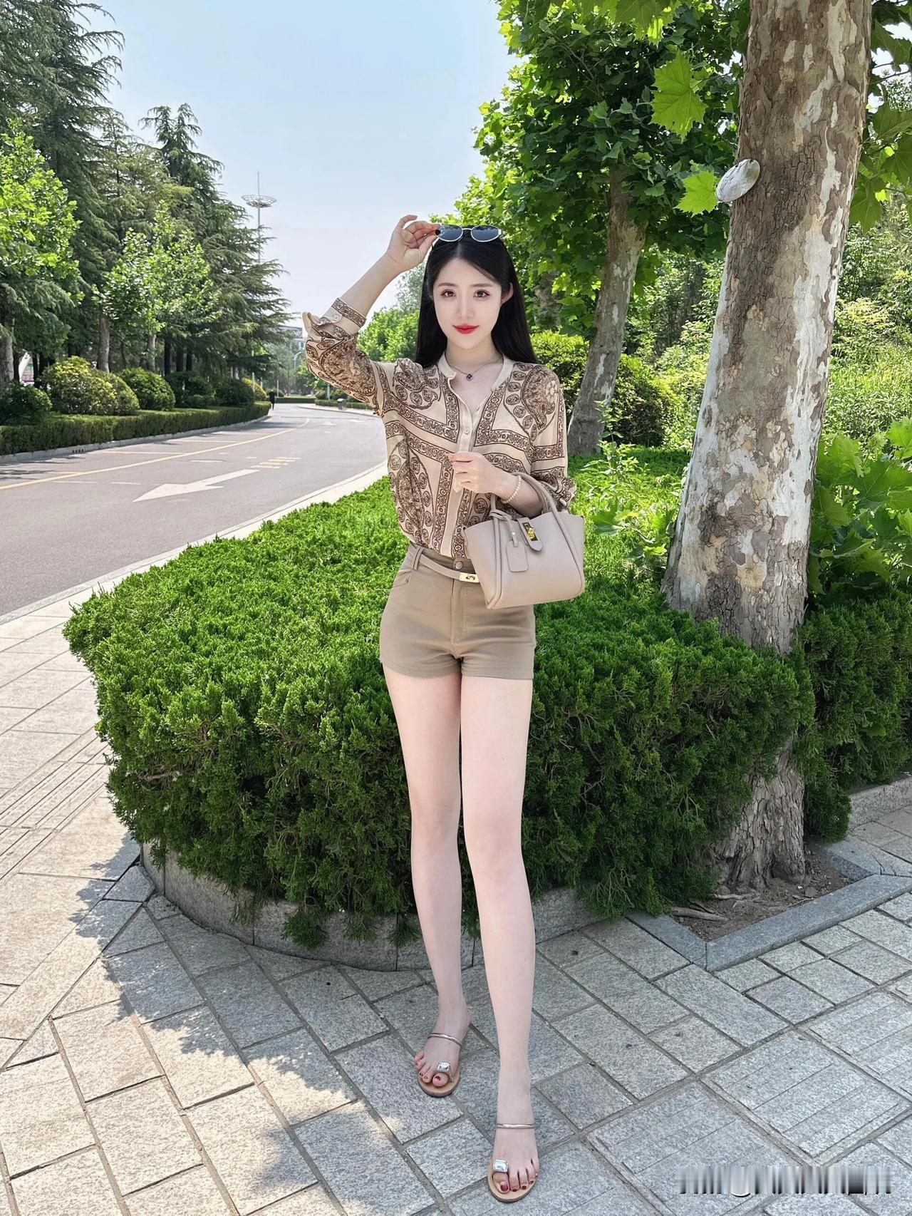如何拍出户外氛围感美女?