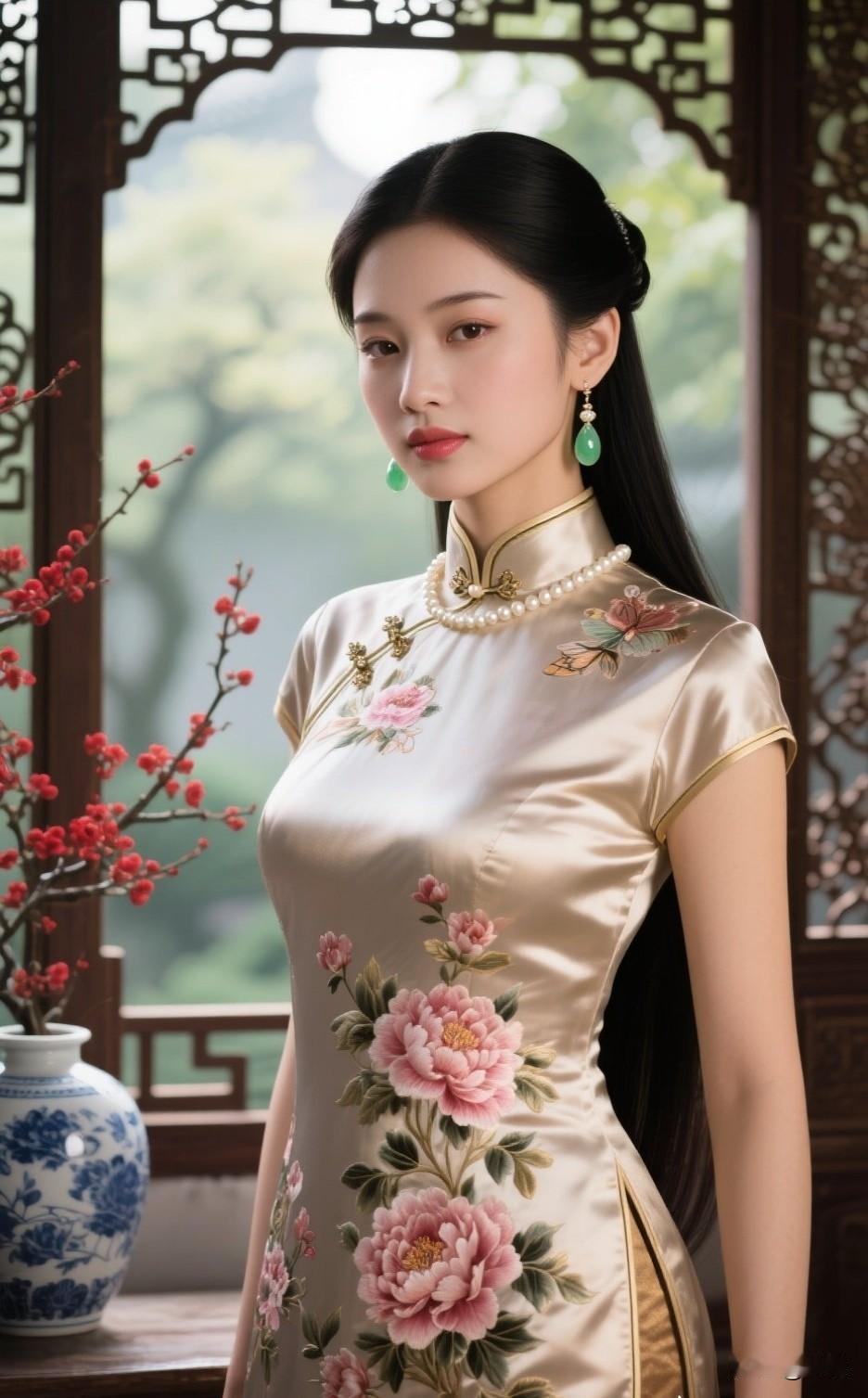 怎样把旗袍穿出高级感