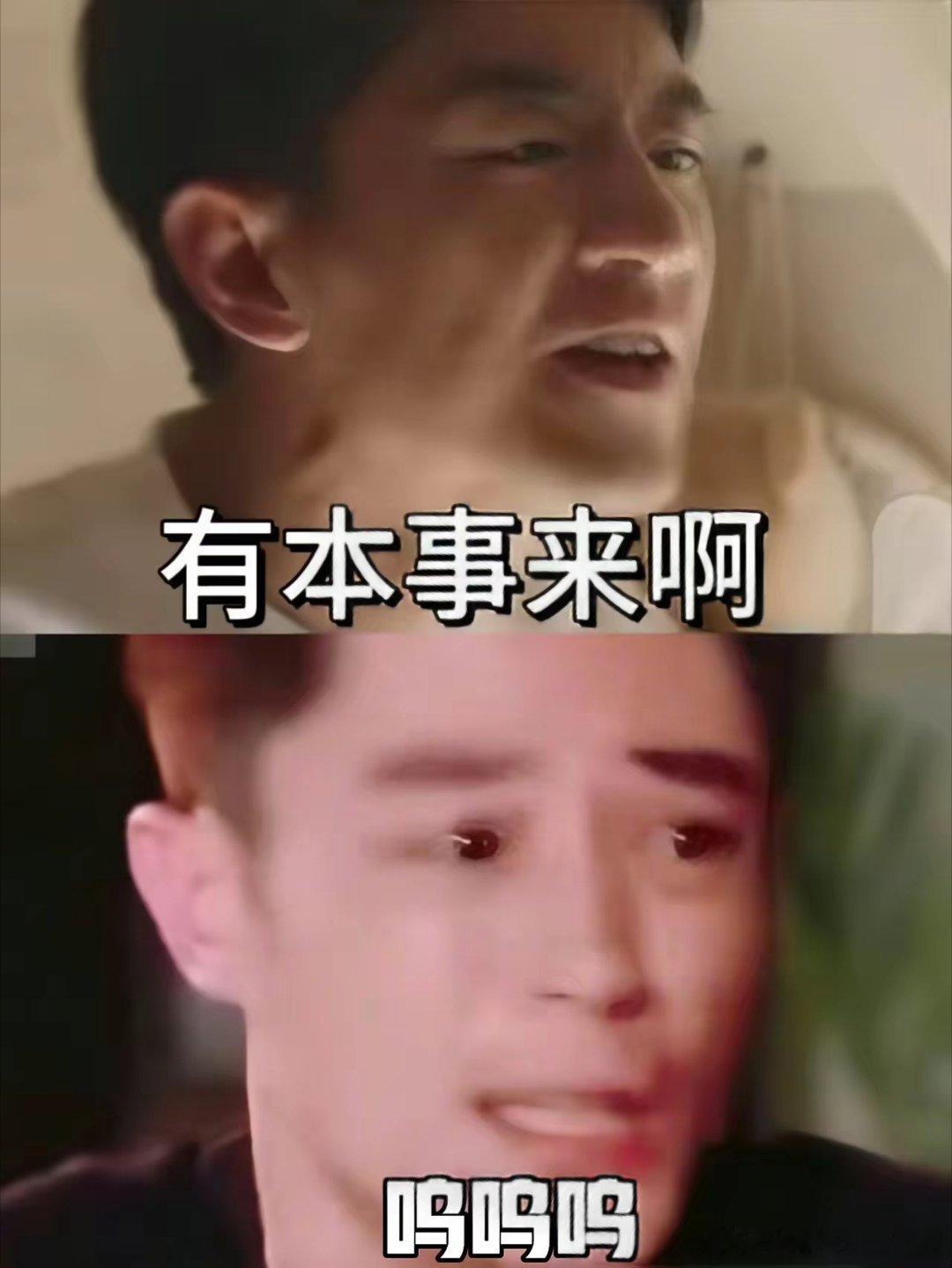 我算是看出来了，霍建华和林更新就是两个极端。被网友骂的时候，霍建华：不活了……林