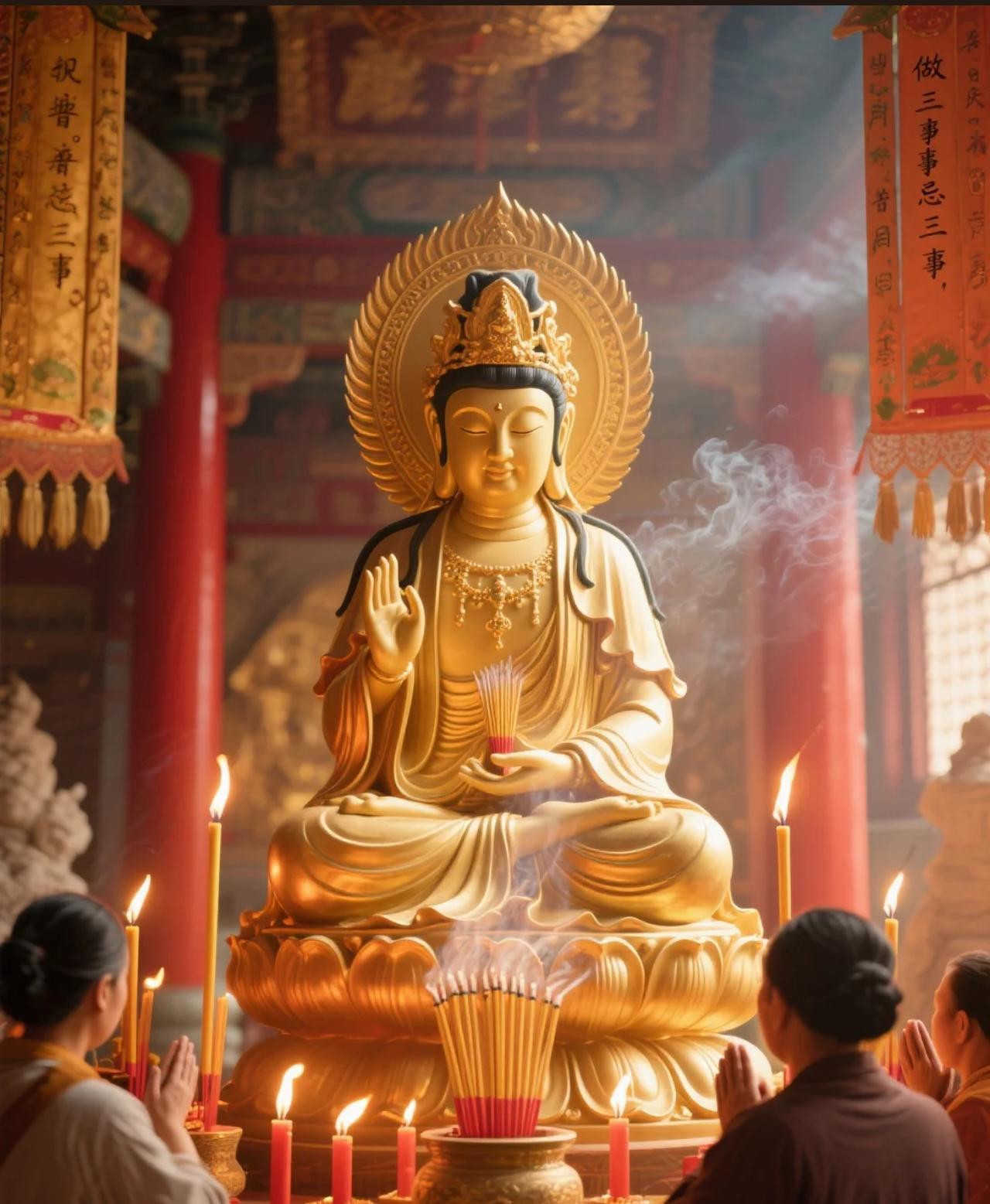 明日普贤菩萨诞辰，遵循“做三事，忌三事”传统，或能护佑阖家吉祥。做三事：其一，