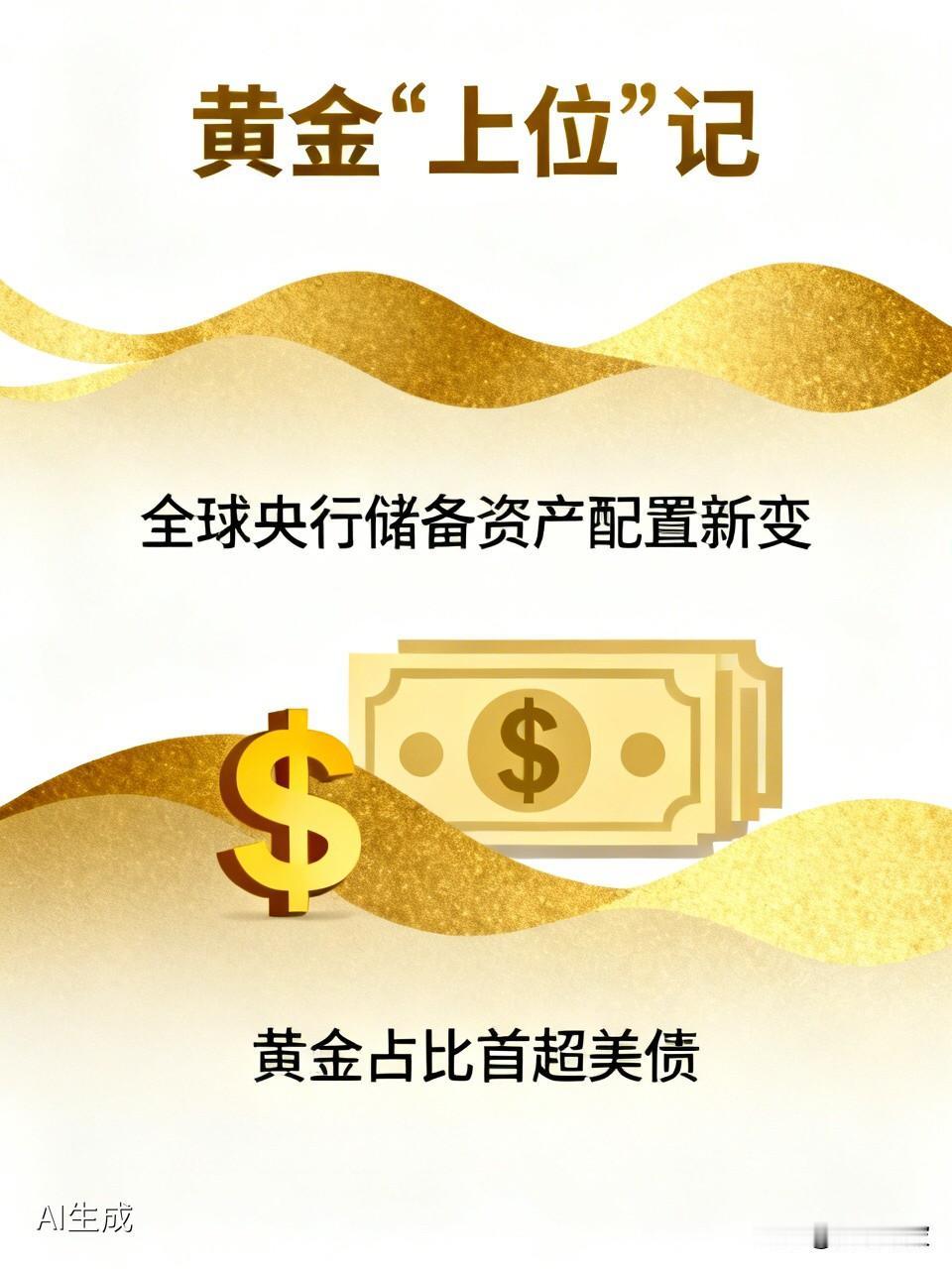 黄金“上位”记：它凭什么取代美债，成了全球央行的“心头好”？最近，财经圈