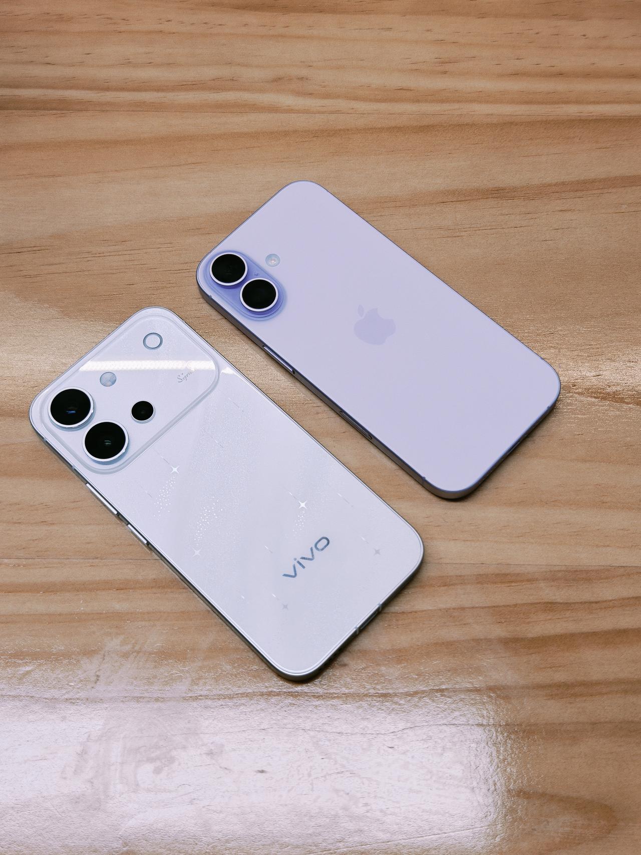 真机同框对比，vivoS60的果味到底浓不浓把vivoS60和iPhone