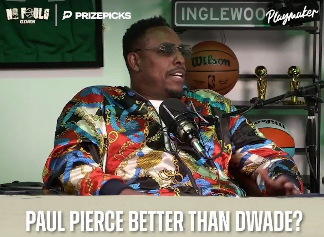 皮尔斯表示自己强于韦德，理由是自己技术更全面，而且没有那么多能够与名人堂级别球员