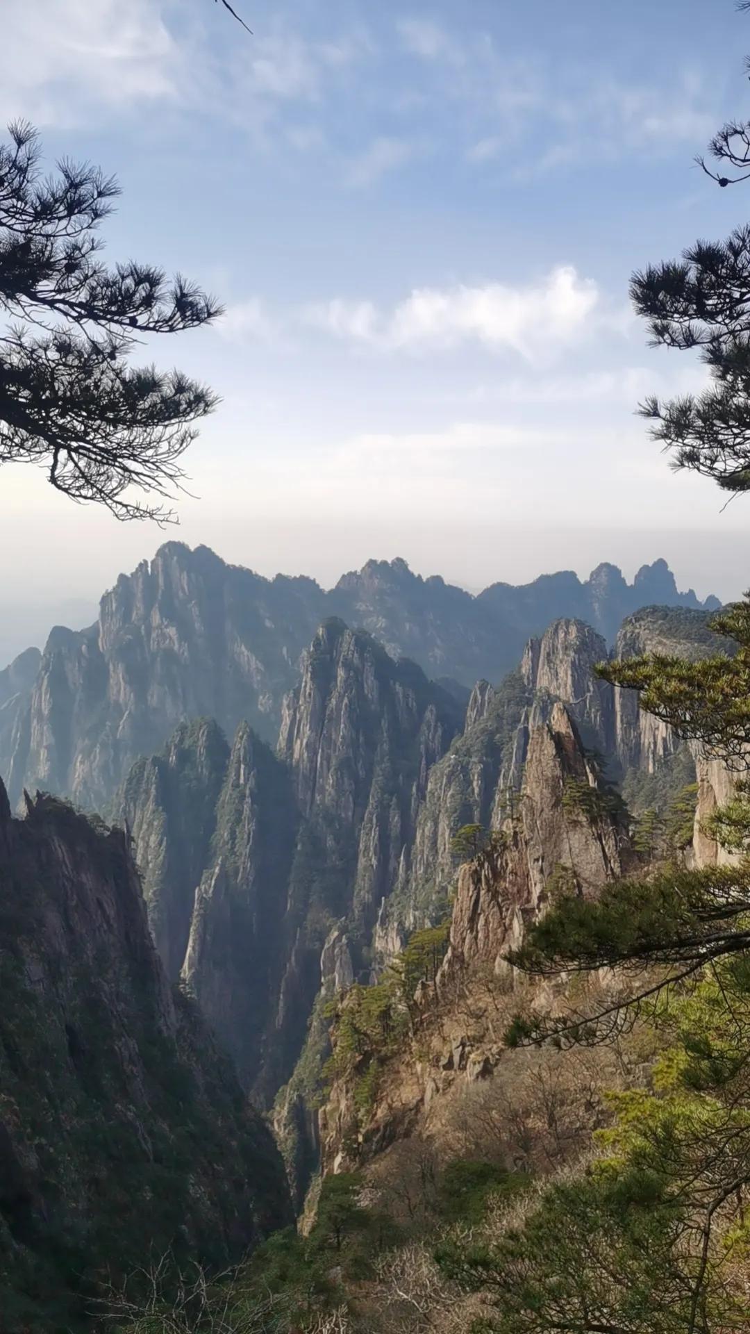 黄山归来不看山。黄山美照安徽黄山风景图