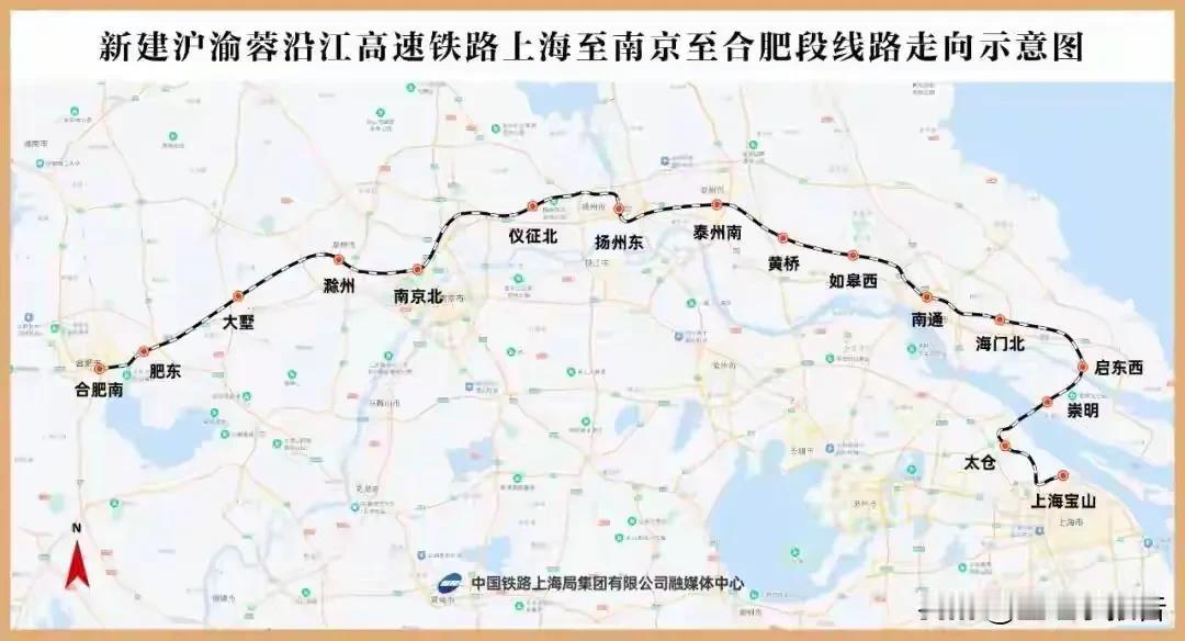 南沿江高铁地位肯定不如北沿江高铁!别看南沿江高铁位于苏南发达地区