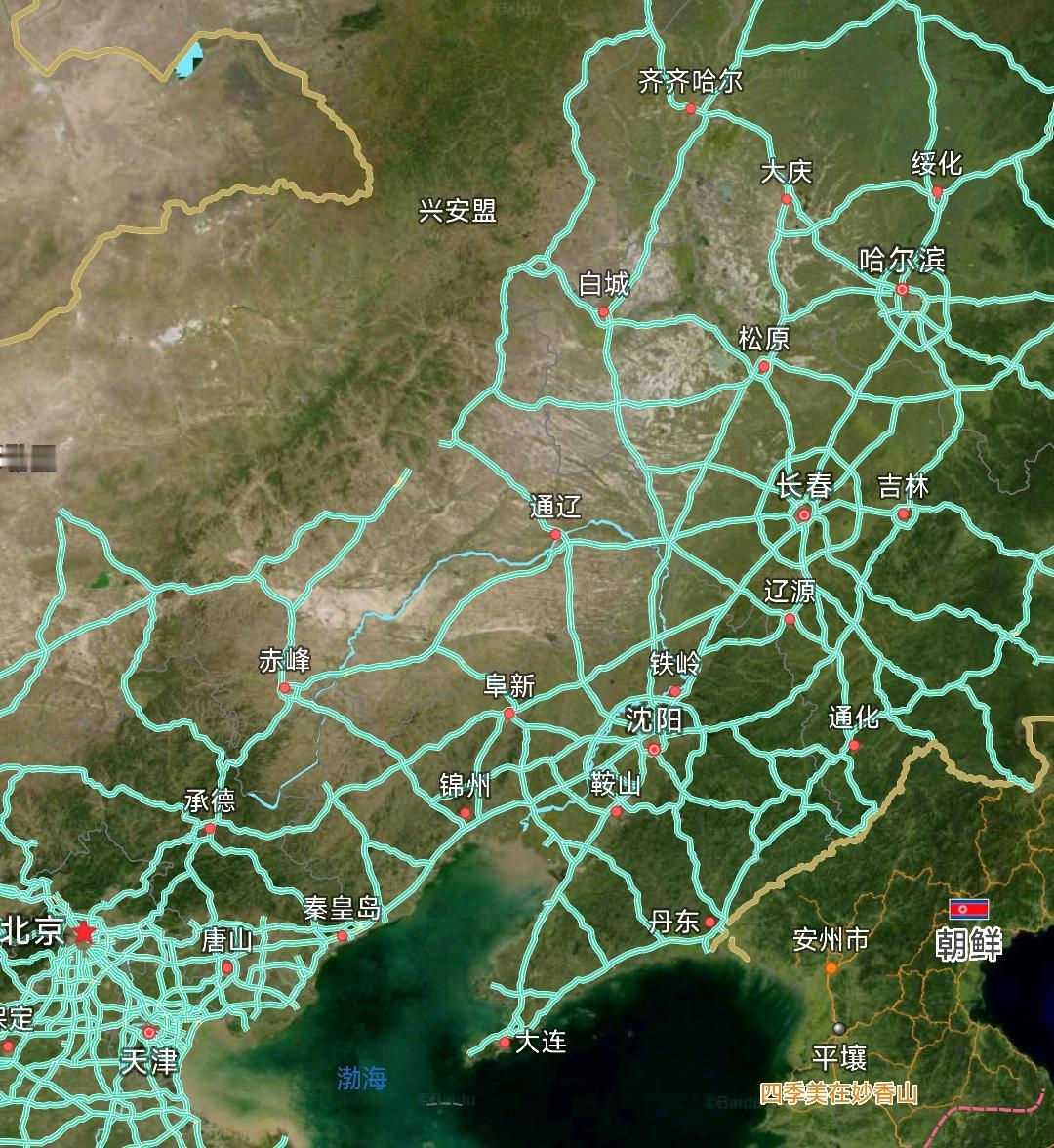 经过多年的发展沈阳、长春、哈尔滨都市圈环线高速公路终于形成。从外观上来看沈阳与长