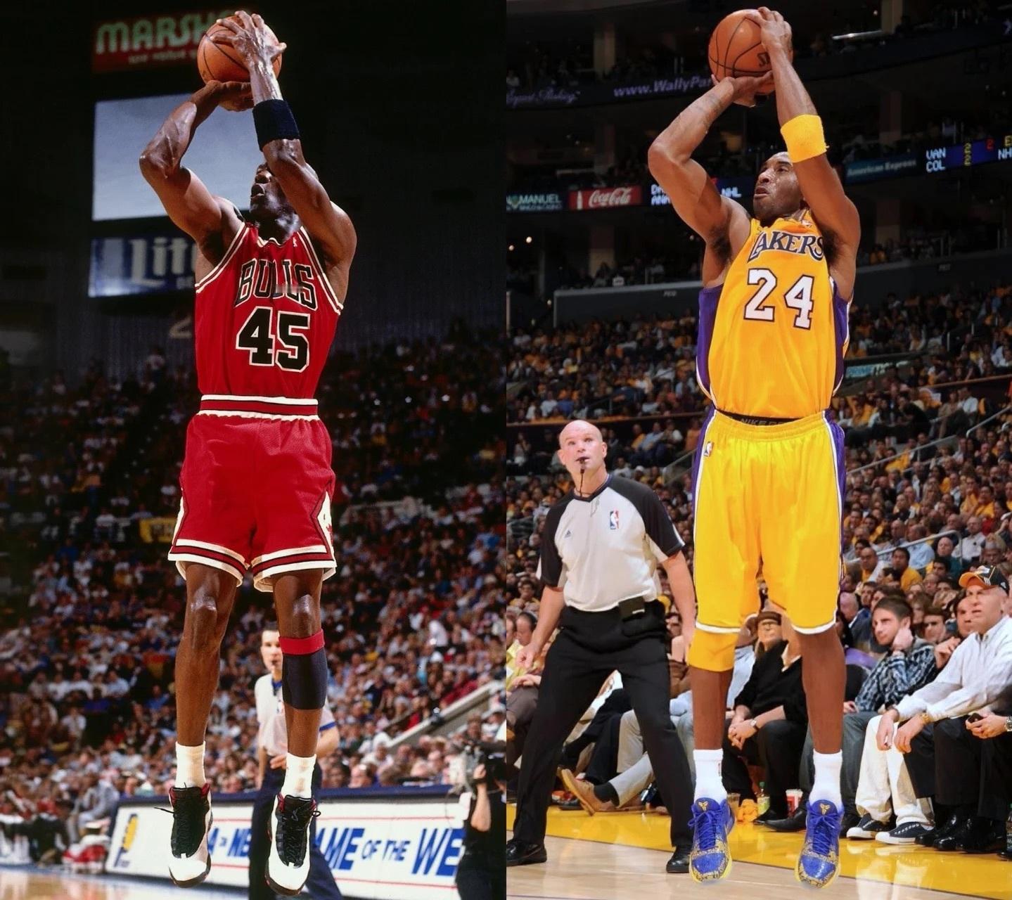 乔丹和科比，有些动作太像了！！！这就是我不打NBA的原因2025NBA杯