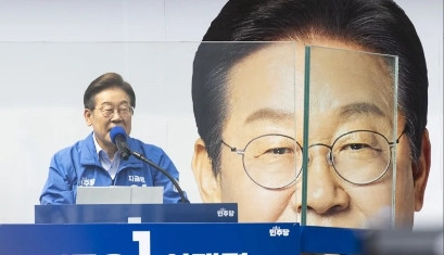 韩国总统大选最新民调：李在明仍领先但幅度缩小韩联社22日报导，韩国四家民调