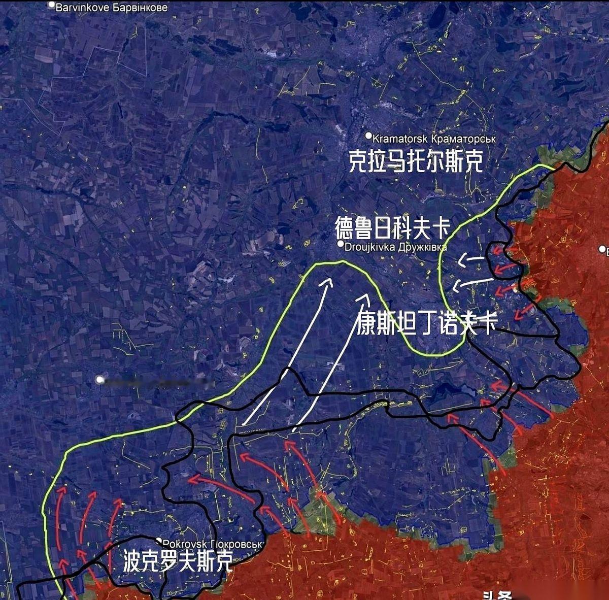 都以为是在打波克罗夫斯克？不，其实是为了保另一个根本没准备好的城市。这才是最