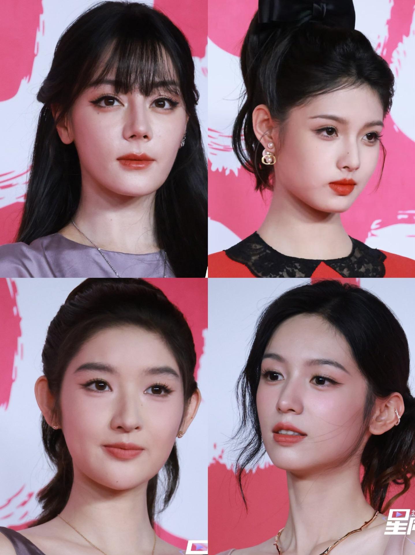 Dior活动明星生图。迪丽热巴、周也、李昀锐、陈星旭、刘雨昕、王玉雯...