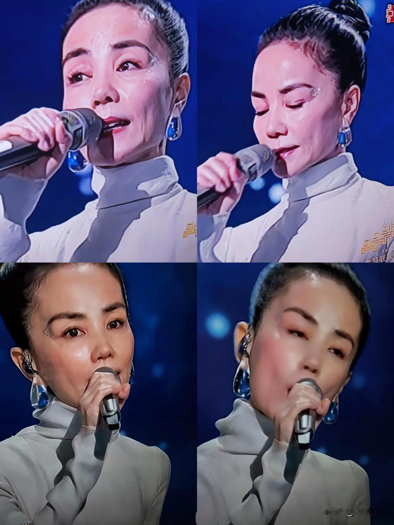 王菲被黑的最惨的一次，估计就是今年春晚了。小编特地整理了几张网友们截出来的照