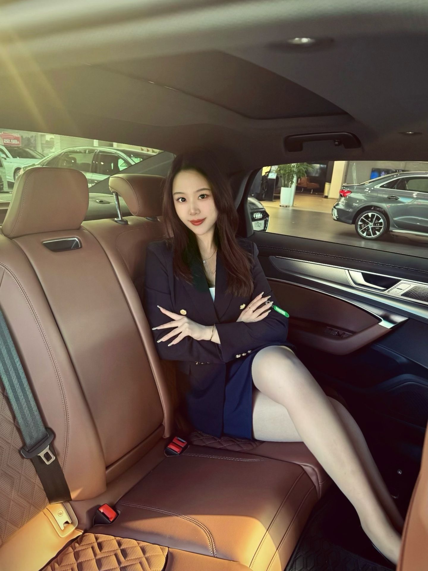 奥迪内饰也不差啊