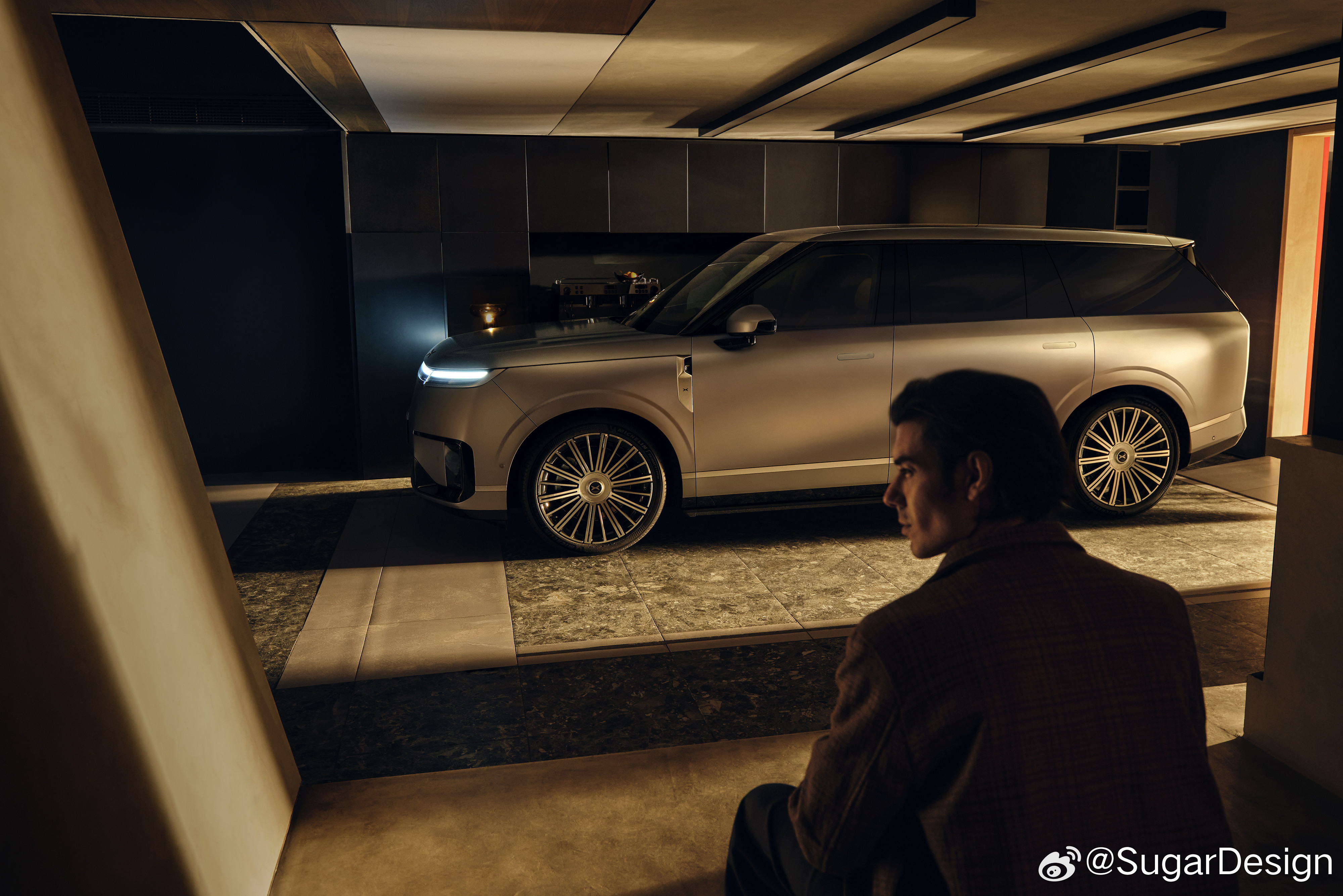 小鹏GX新的官图来啦！质感真好！看着很高级L113要是再长一点点就更棒了！好图！