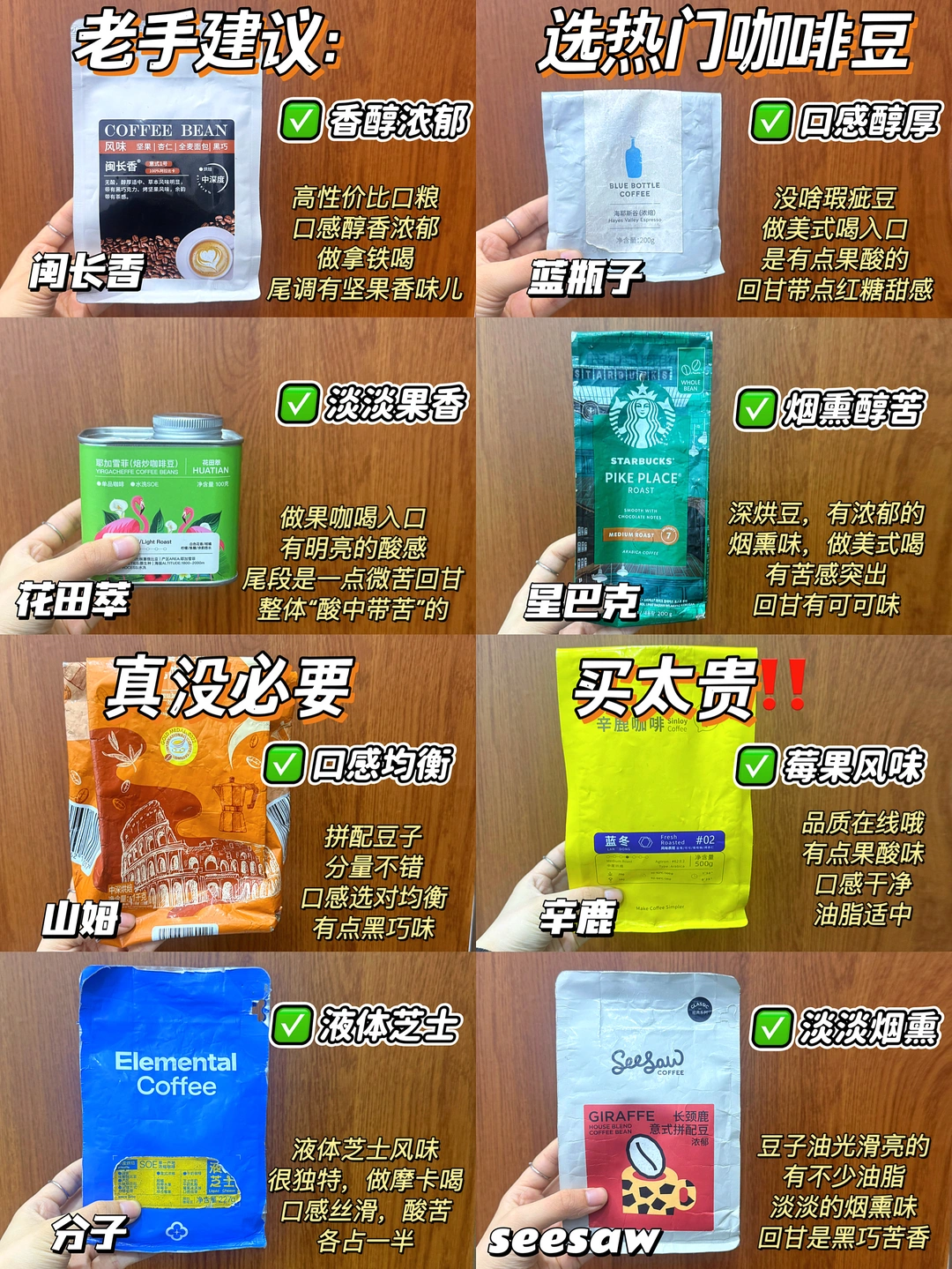 老手建议闭眼冲的咖啡豆