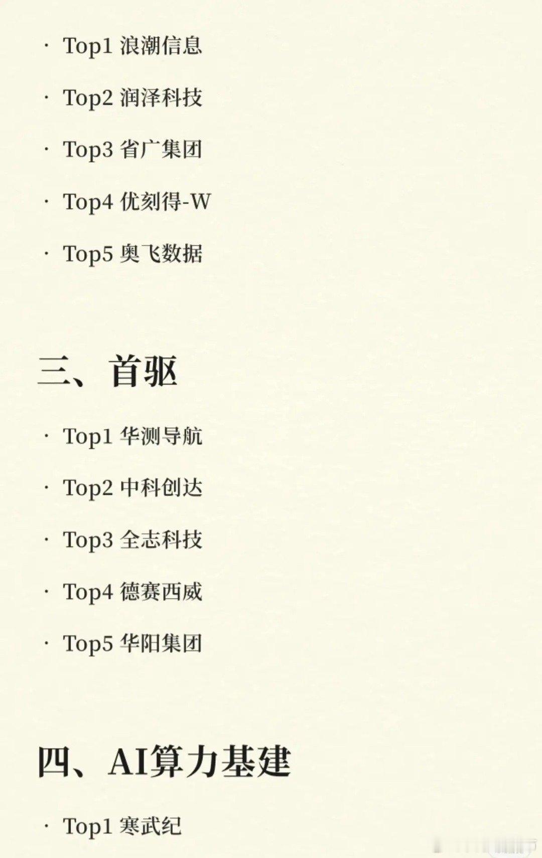 六大春晚投资方向及相关公司名单，具体如下：1.春晚机器人：天奇股份、宁德时代、