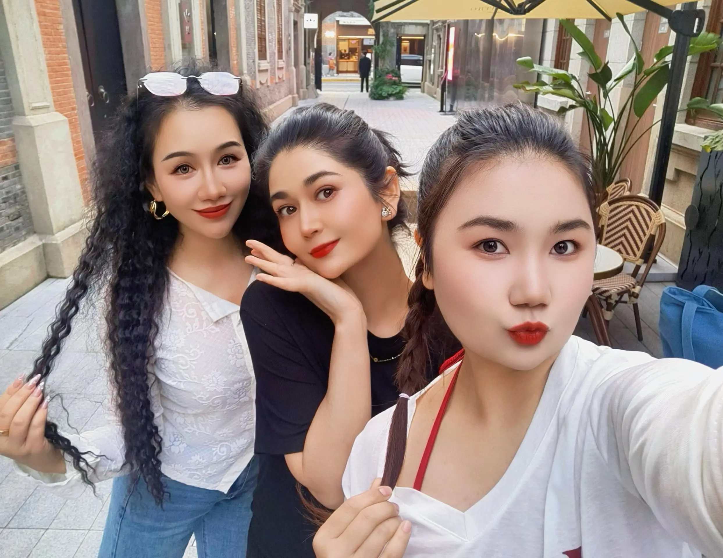 老建筑里的时尚 复古建筑街拍