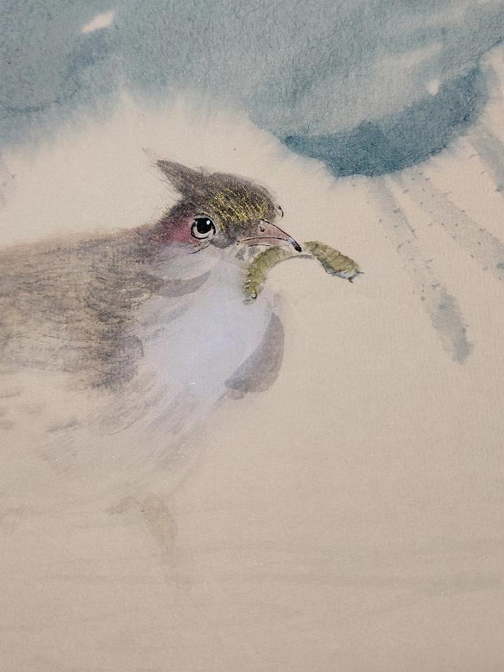 立夏不经意间的水墨画立夏非子畫魚@非子画鱼@国画雅集