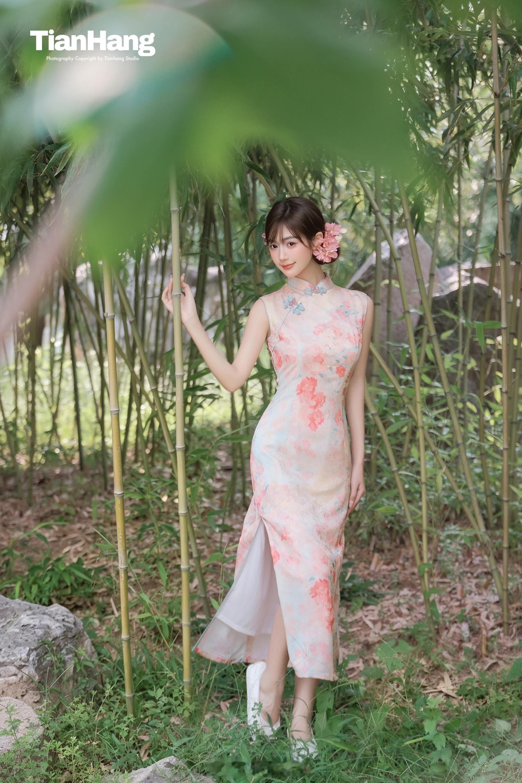 🪷漫步荷塘水岸定格温婉中式浪漫🍃天航工作室少女心新中式遇见夏天旗袍外景