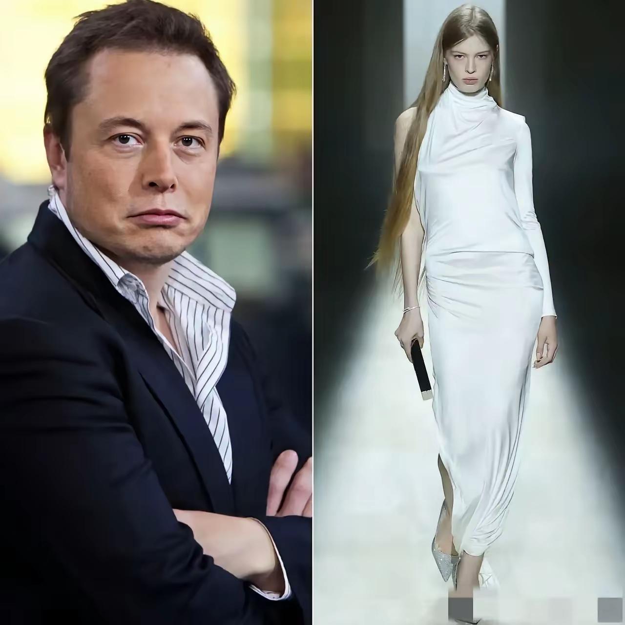 马斯克的大儿子，不，是长女在女儿走上了米兰时装周T台。当薇薇安·威尔逊踩着