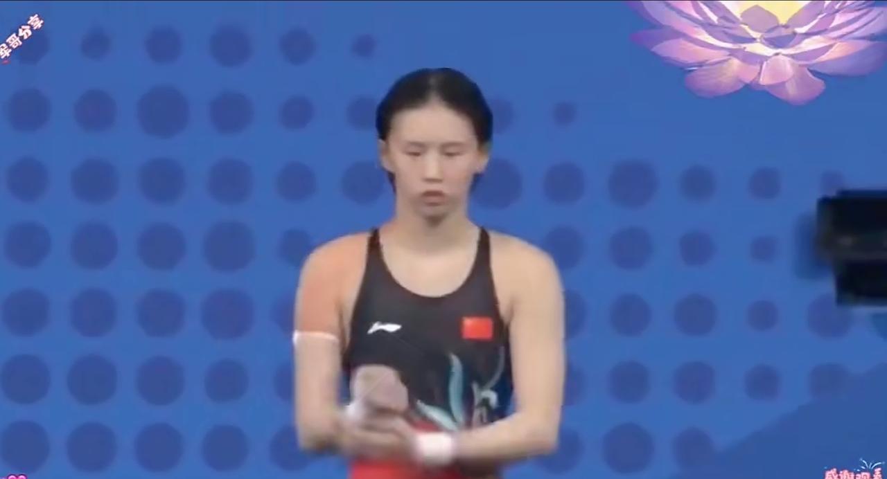 陈芋汐又输了，差0.9分。全红婵一跳，全场安静。不是她不够好，是对方太炸