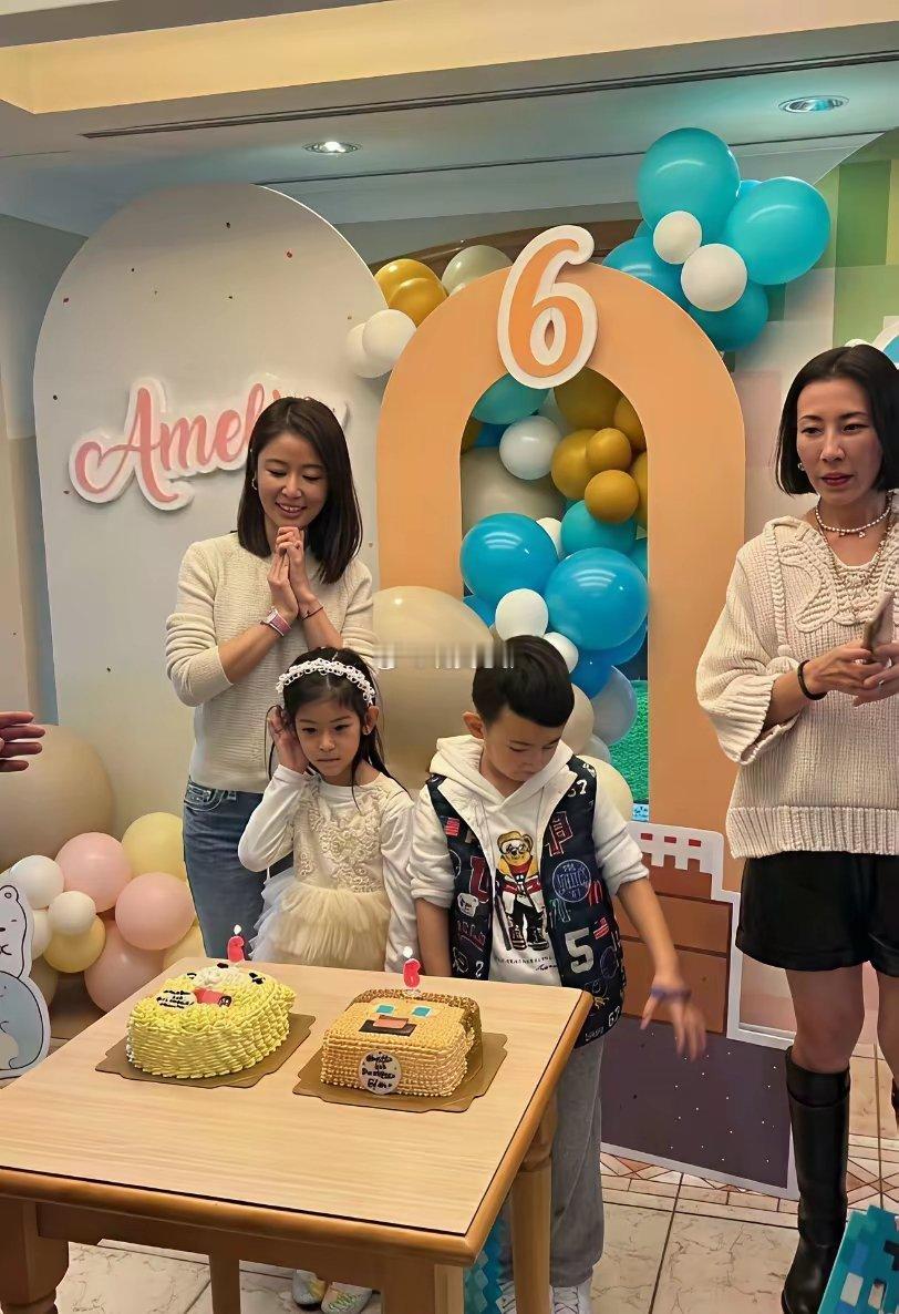 林心如女儿好漂亮啊…长得像谁呢
