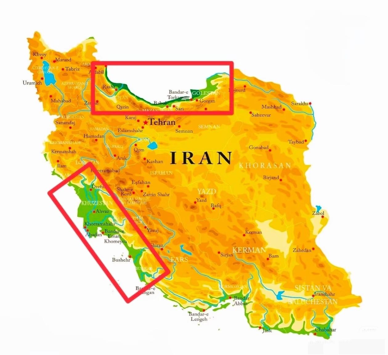这应该是伊朗最炸裂的两块地了吧？