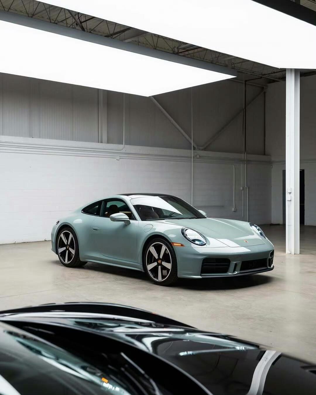 保时捷911CarreraS内外配色都很漂亮保时捷保时捷911