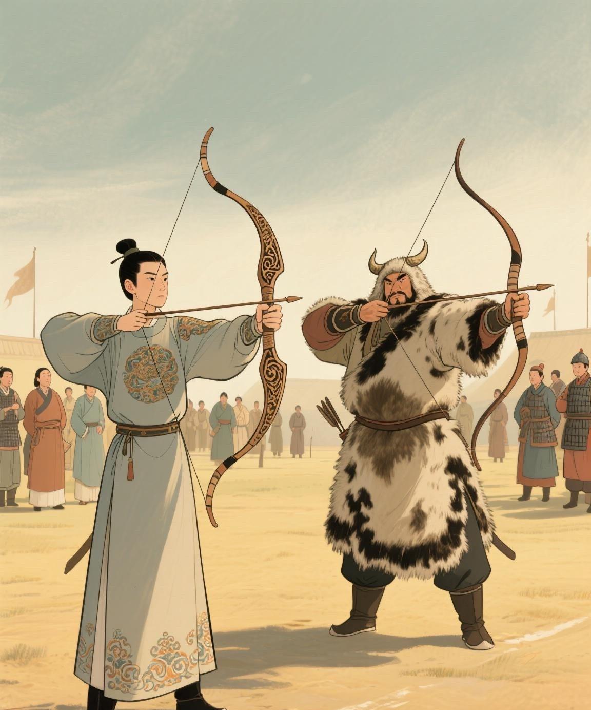 做皇帝的，个人的勇武其实无关紧要，比如宋高宗完颜九妹，还有清宣宗道光，他们做皇子