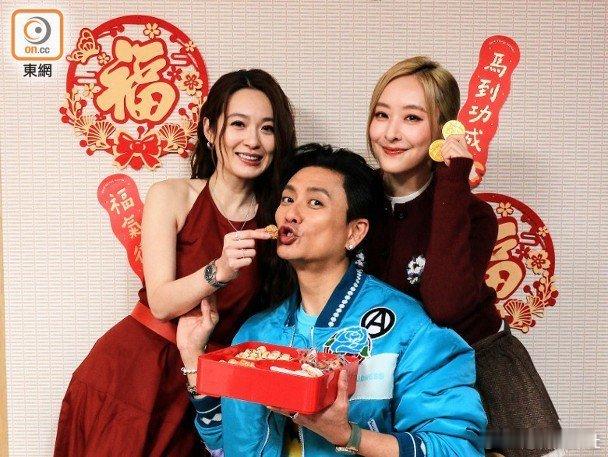 兩位花旦蔡潔和陳瀅新年期間分別回鄉探親及留港工作，蔡潔稱剛學會煎蘿蔔糕及年糕，有