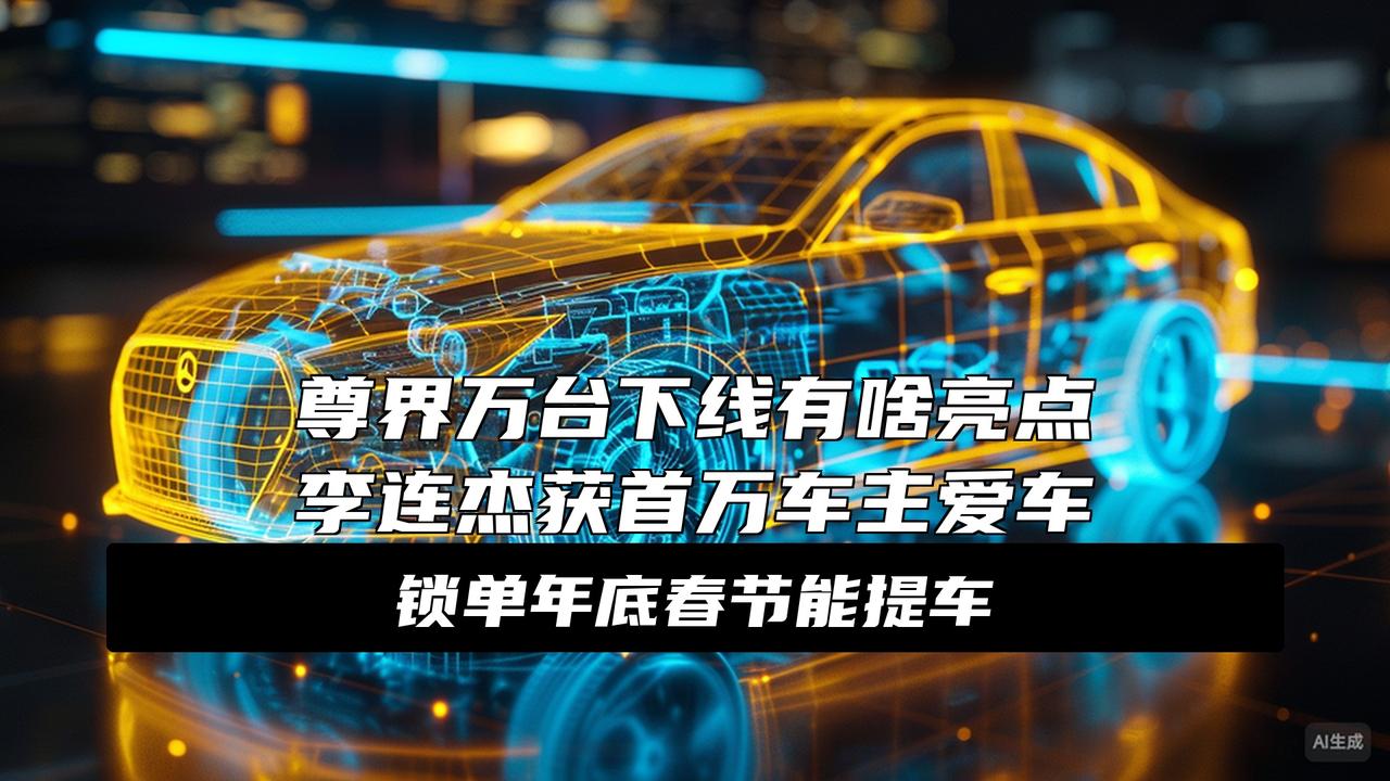 第10000辆尊界S800量产下线，车主为李连杰大消息！尊界S800第1000