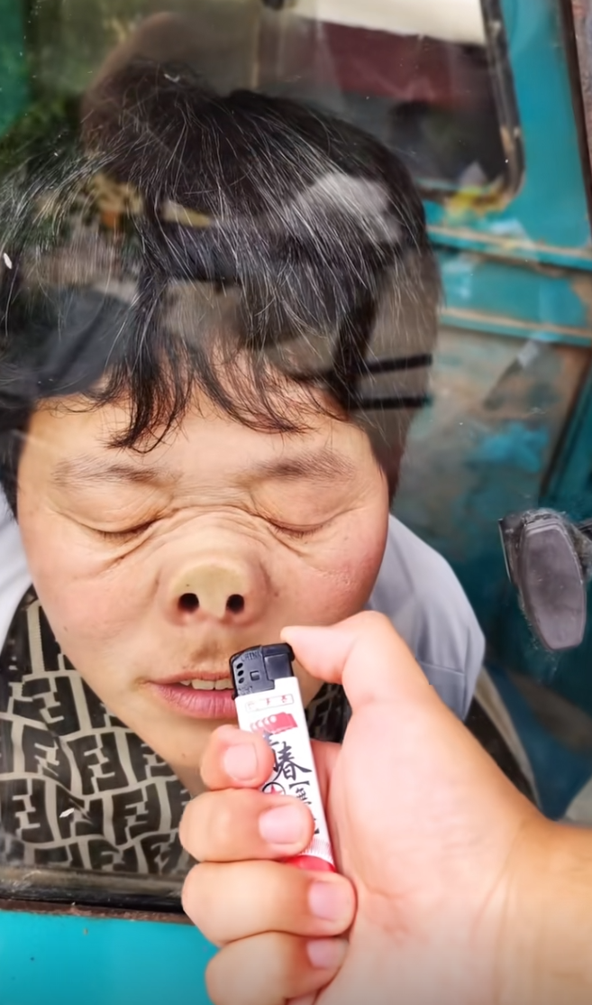 大娘到底说了些什么？谢谢我吗？