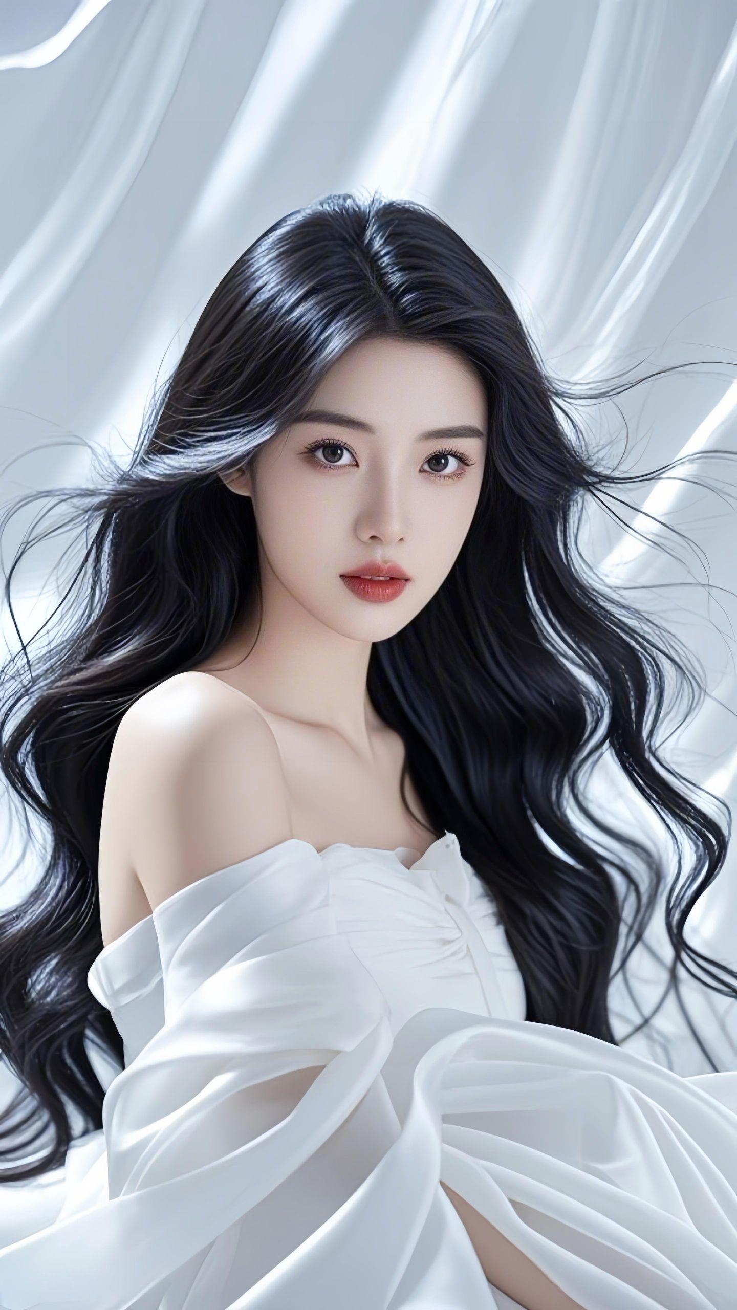 女神范 清纯女神 美女 心动的感觉