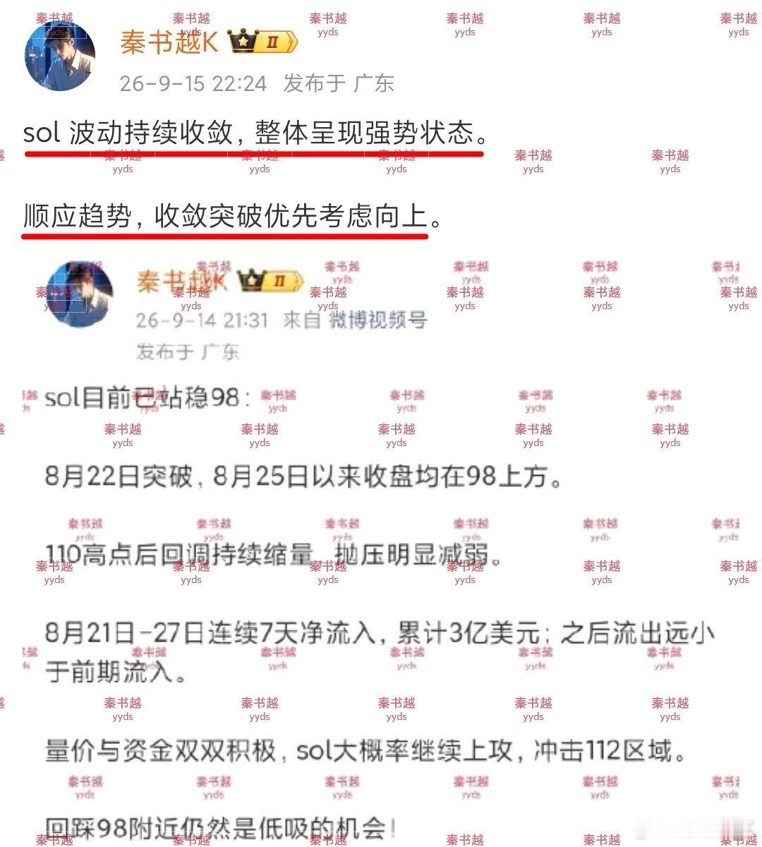 sol继上次篙点110附近下来，日线横盘震荡20天，开始选择方向往上。短线需要